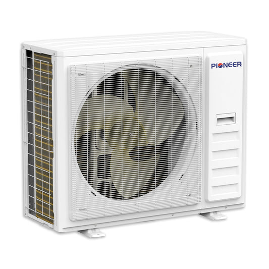 Pioneer Quad Split 36000 BTU 3-Ton Quantum Ultra Wi-Fi 22.5 SEER Energy-Star Multi (4) Zone Wall Mount Air Conditioner Heat Pump 230-Volt - WYT040GLSI24M4-9W-9W-9W-9W