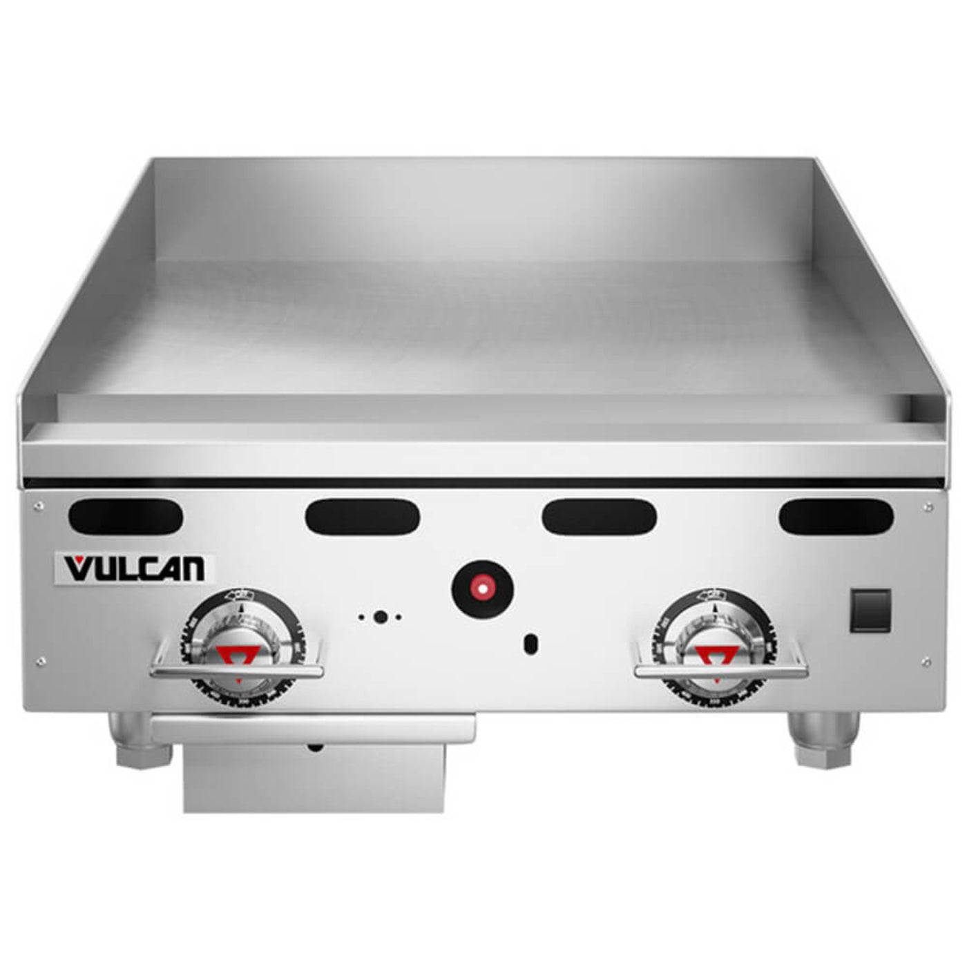 Vulcan MSA48-101 48 Countertop Natural Gas Griddle with Snap Action Thermostatic Controls - 108 000 BTU - MSA48-101