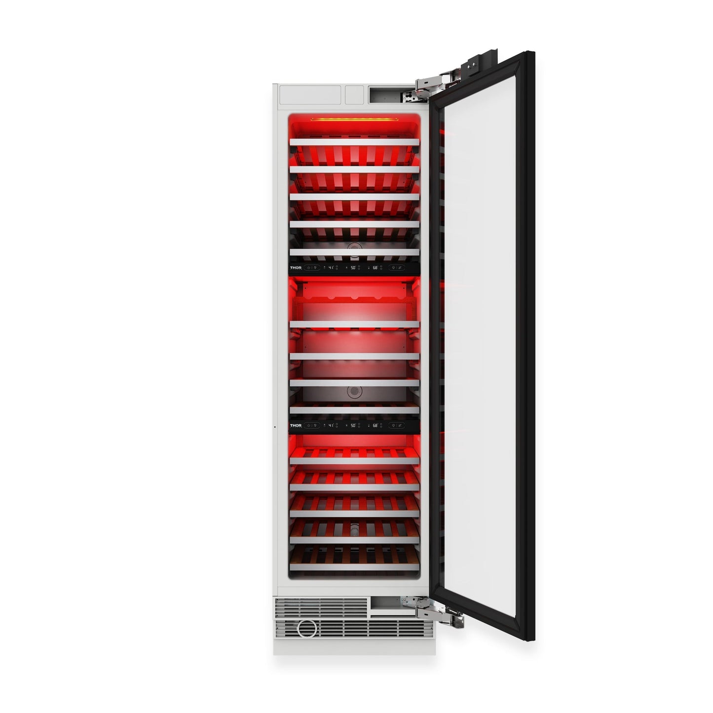 Thor Kitchen 24-inch Built-in Column Wine Cooler, Panel Ready - XRF24CWC