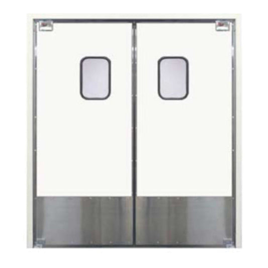 Curtron SPD-30-L-DBL-5484 54" x 84" Servie-Pro Series 30 Double Swing Door - CUSPD30LDBL5484