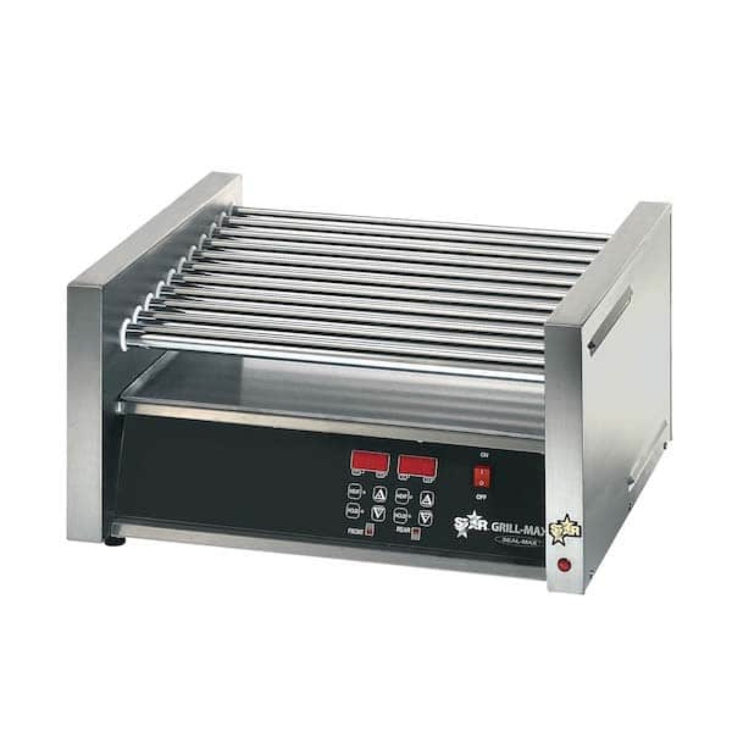 Star Grill-Max Roller Grills with Analogue Controls Duratec with Clear Bun Door 230V - 8A-30SCBBC-230V