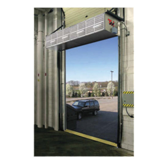 Curtron S-HD-96-2-FILTER 97" Heavy-Duty Industrial Air Curtain with Air Filter - CUSHD962FILTER