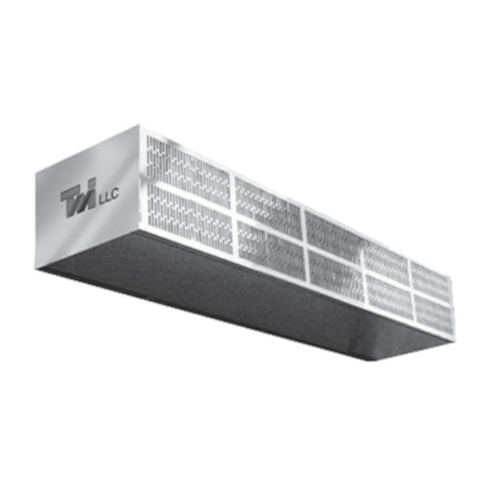 Curtron S-LP-108-2-EH-FILTER 109" Heated Low Profile Air Curtain with Filter - CUSLP1082EHFILTER