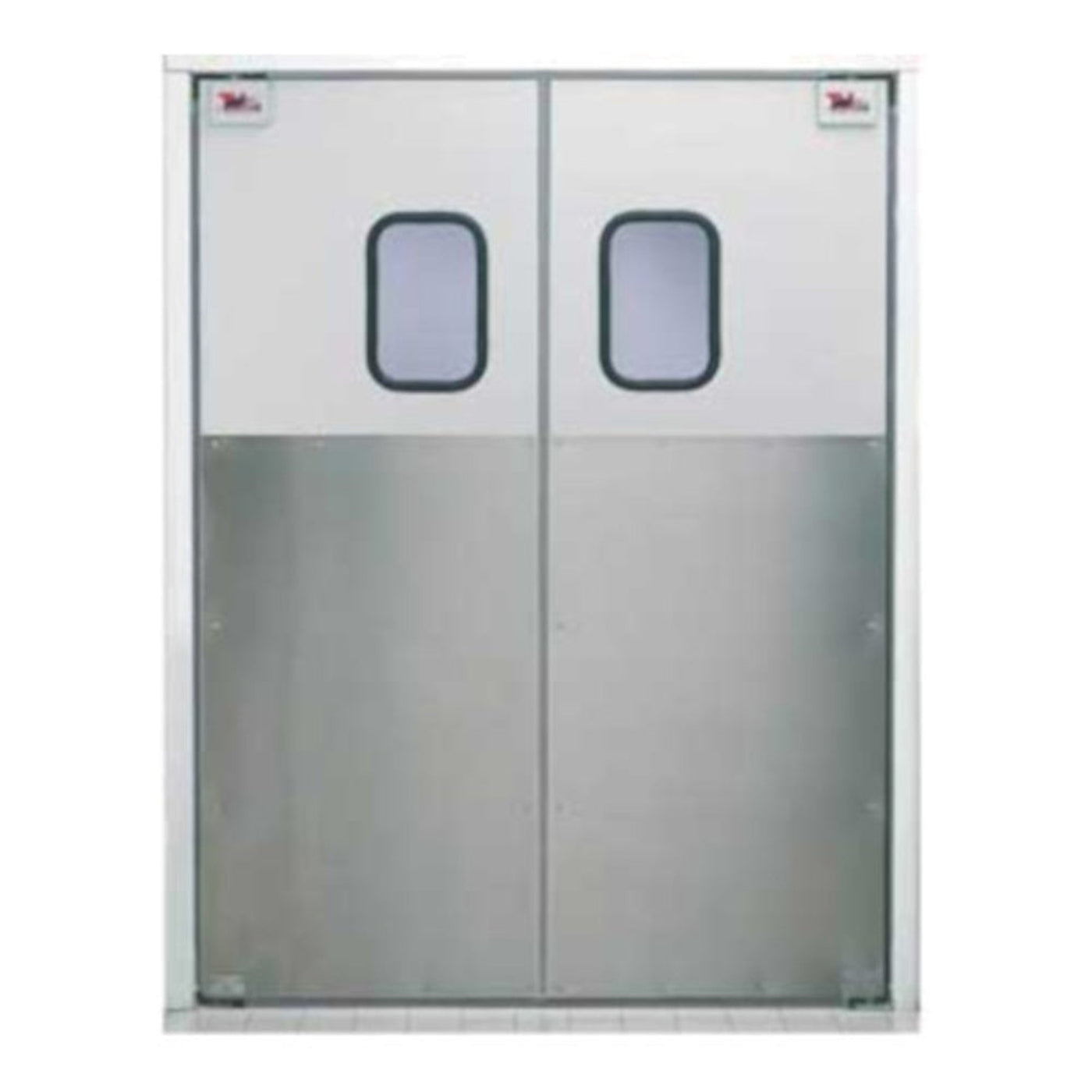 Curtron SPD-30-AL-DBL-4296 42" x 96" Service-Pro Series 30 Double Swing Door - CUSPD30ALDBL4296